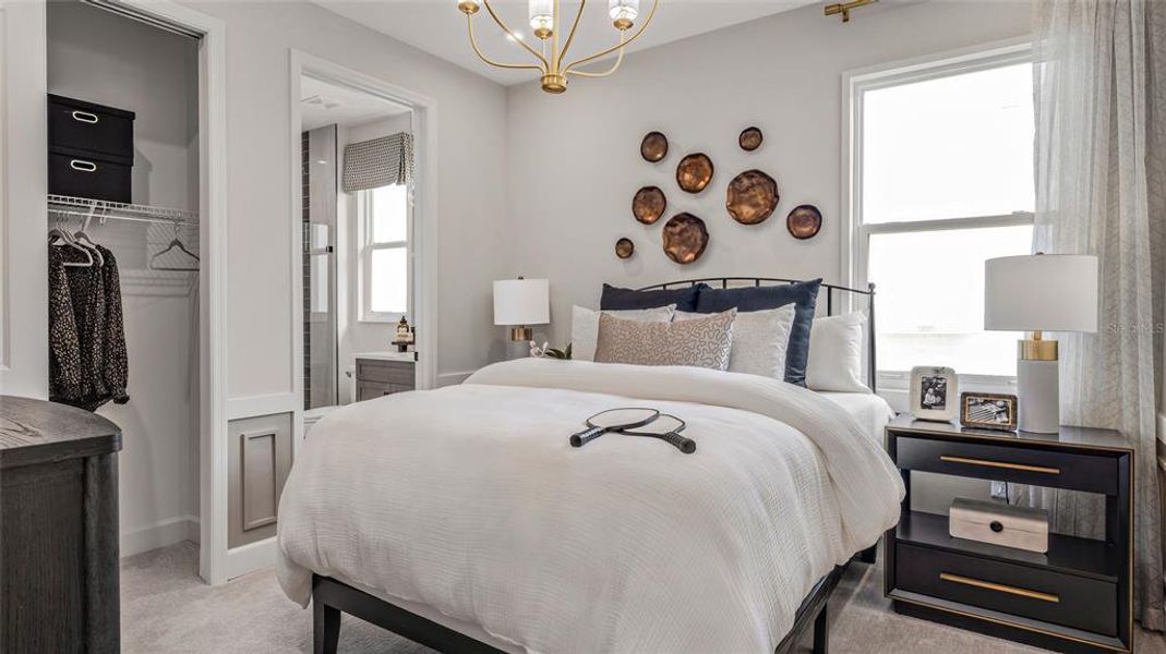 Furnished interior view inside a new home in Cresswind at Hammock Oaks, Lady Lake (Image 25).