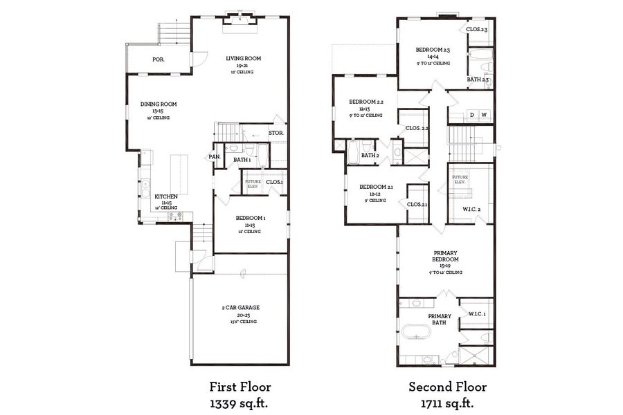 2D floor plan layout of this home in Carroll Crest, Carrollton, TX (Image 2). 2D floor plan layout of this home in Carroll Crest, Carrollton, TX (Image 2).