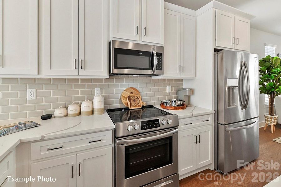 Furnished interior view inside a new home in LOSO Terraces, Charlotte (Image 9).