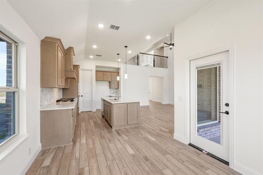 Furnished interior view inside a new home in Bear Creek Classic 50, Lavon (Image 11).