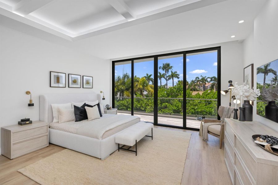 Furnished interior view inside a new home in , Boca Raton (Image 14). Furnished interior view inside a new home in , Boca Raton (Image 14).