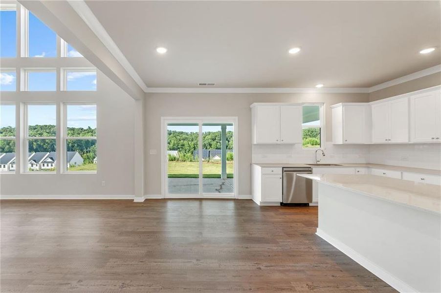 Spacious, unfurnished interior of a new home in The Estates at Gainesville Township, Gainesville (Image 16).