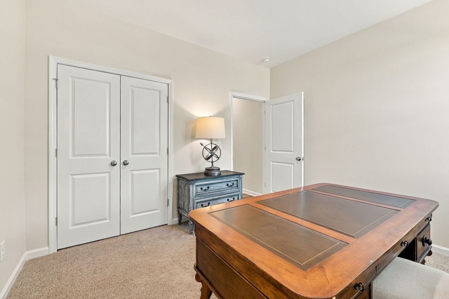 Furnished interior view inside a new home in Neill's Pointe, Angier (Image 27). Furnished interior view inside a new home in Neill's Pointe, Angier (Image 27).
