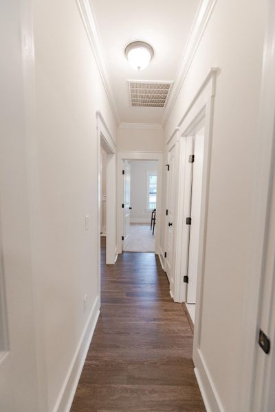Representative unfurnished interior of a home built from the McKinley by Bill Clark Homes in The Sanctuary at Sunset Beach, Sunset Beach (Image 120). Representative unfurnished interior of a home built from the McKinley by Bill Clark Homes in The Sanctuary at Sunset Beach, Sunset Beach (Image 120).