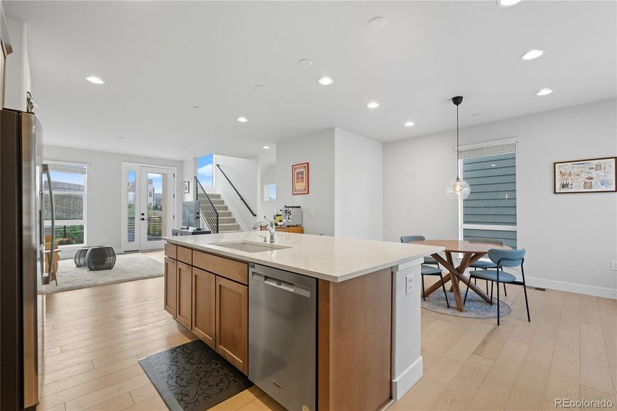 Furnished interior view inside a new home in , Littleton (Image 18).