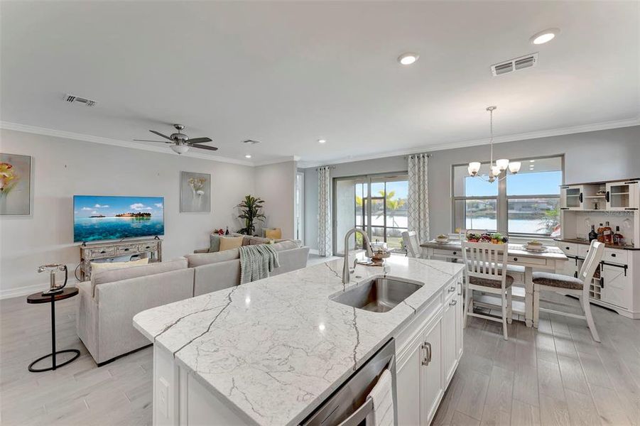 Furnished interior view inside a new home in , Nokomis (Image 25).