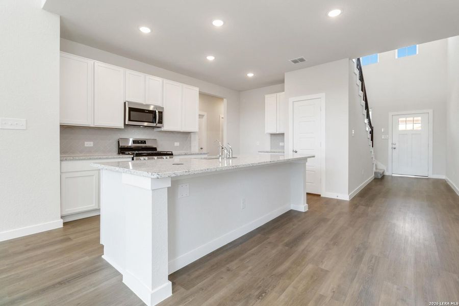 Furnished interior view inside a new home in Willow Point, San Antonio (Image 9).