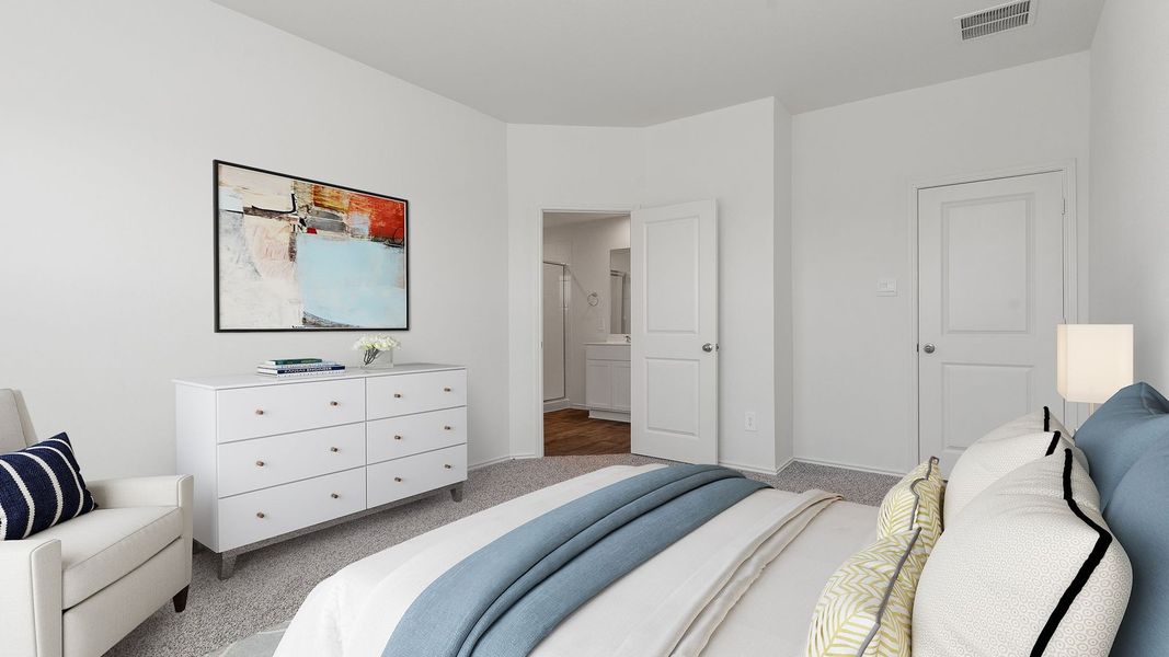 Furnished interior view inside a new home in Tamarron, Katy (Image 13). Furnished interior view inside a new home in Tamarron, Katy (Image 13).