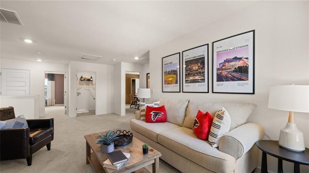 Furnished interior view inside a new home in Bridle Creek, Locust Grove (Image 14).
