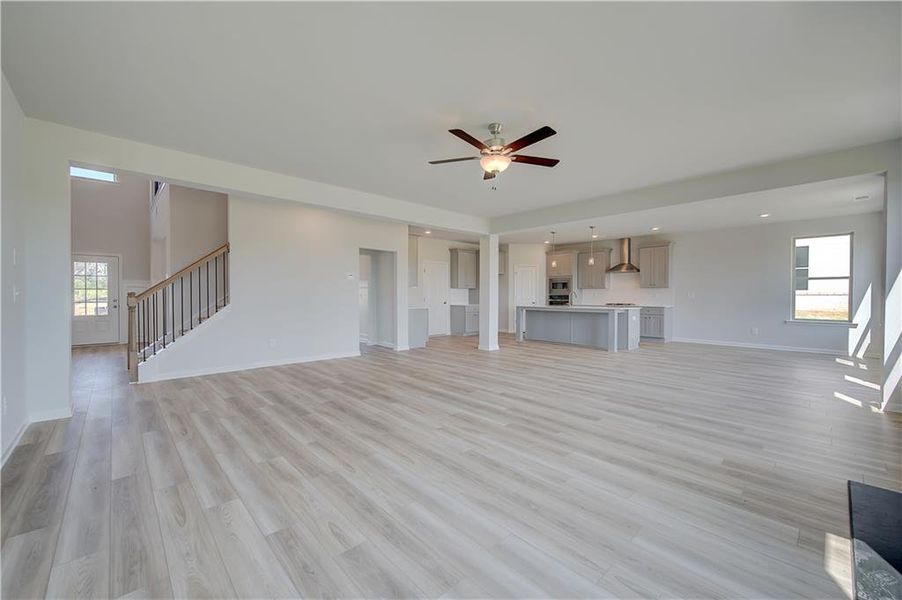 Spacious, unfurnished interior of a new home in Brighton, Locust Grove (Image 21). Spacious, unfurnished interior of a new home in Brighton, Locust Grove (Image 21).