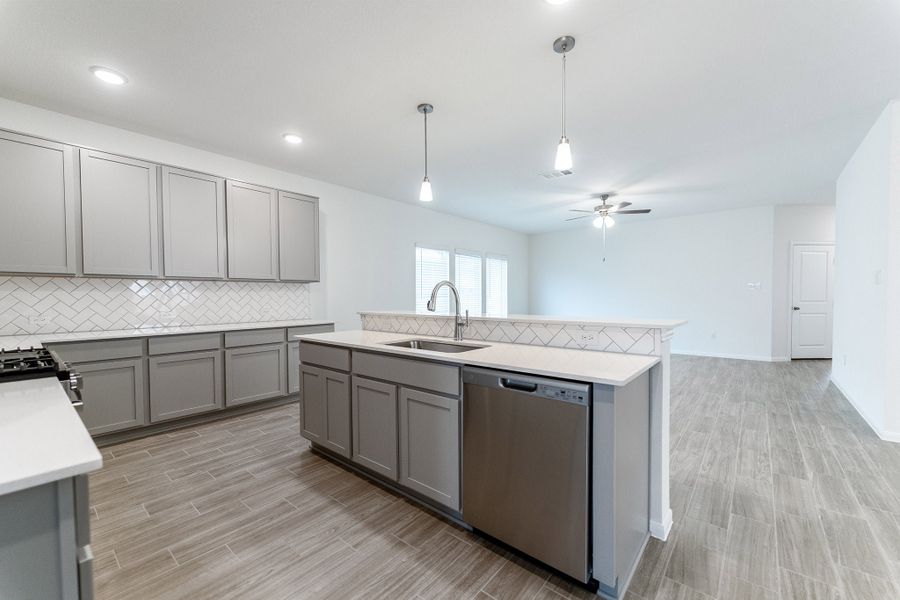 Furnished interior view inside a new home in Briarwood, Elgin (Image 5).