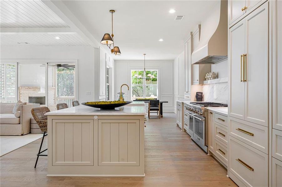 Furnished interior view inside a new home in , Brookhaven (Image 9).