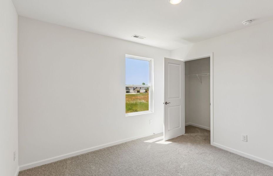Spacious, unfurnished interior of a new home in Highlands of Carter's Station, Columbia (Image 34). Spacious, unfurnished interior of a new home in Highlands of Carter's Station, Columbia (Image 34).