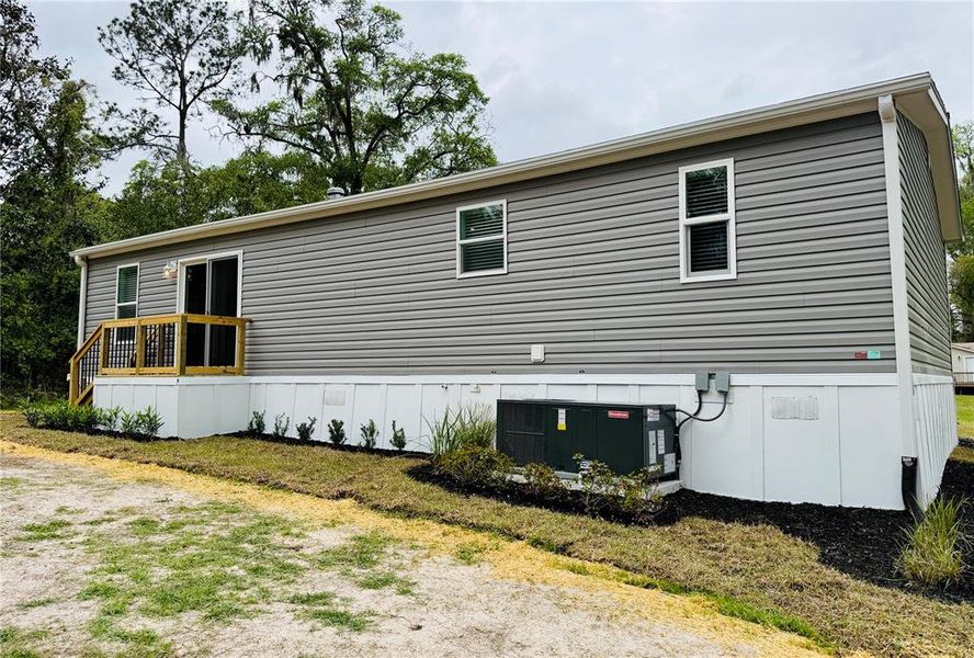 Exterior details and patio area of a home in , White Springs (Image 41).