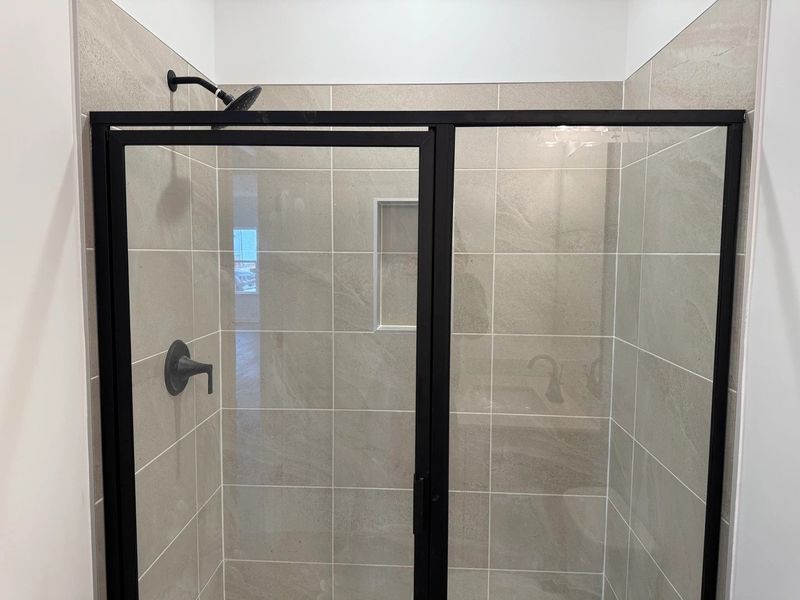 Guest Bath featuring the AW Collection® Artisan - A down-to-earth mix of texture and function.