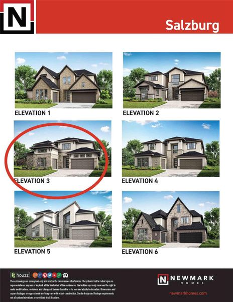 Front exterior of a new home in Katy Court 60', Katy, TX, highlighting curb appeal (Image 2). Front exterior of a new home in Katy Court 60', Katy, TX, highlighting curb appeal (Image 2).