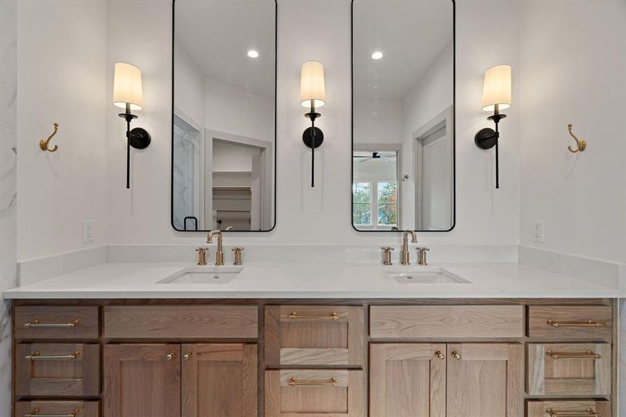 Furnished interior view inside a new home in , Granbury (Image 9).