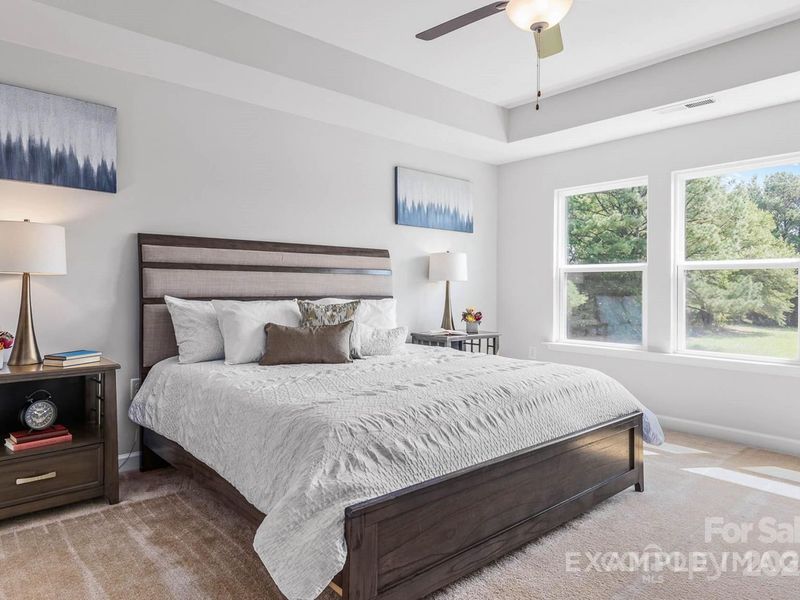 Furnished interior view inside a new home in Enclave at Belmont, Belmont (Image 9).