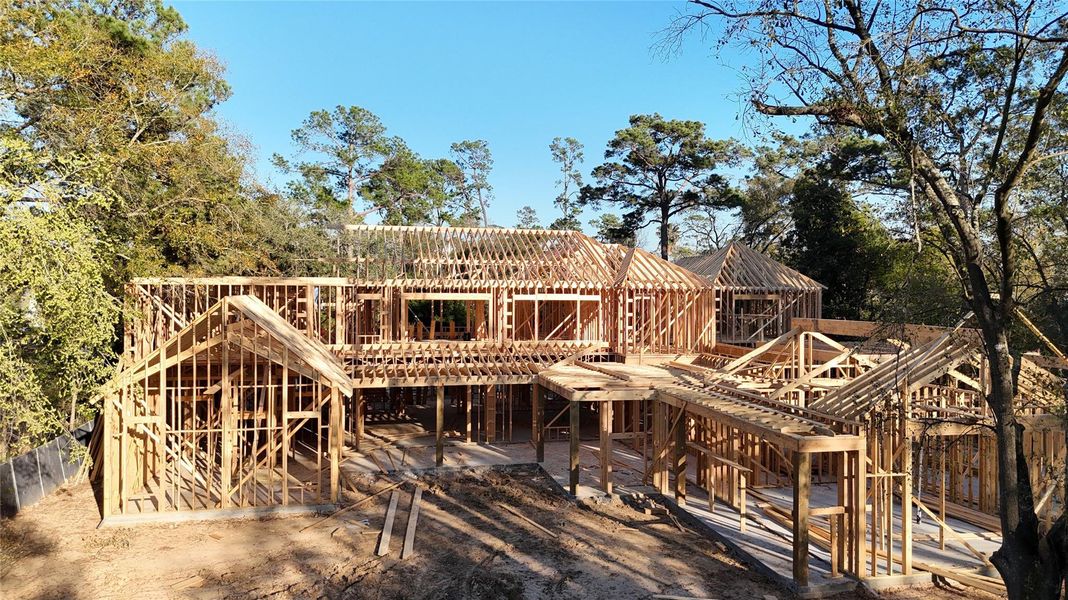 In-progress construction of a new home in , Houston, TX (Image 4). In-progress construction of a new home in , Houston, TX (Image 4).