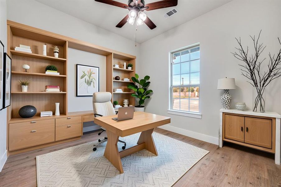 Furnished interior view inside a new home in Ladera Little Elm, Little Elm (Image 7).