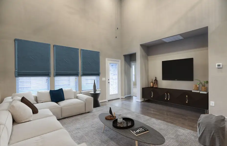 MODEL HOME images may NOT be consistent with the finished product.