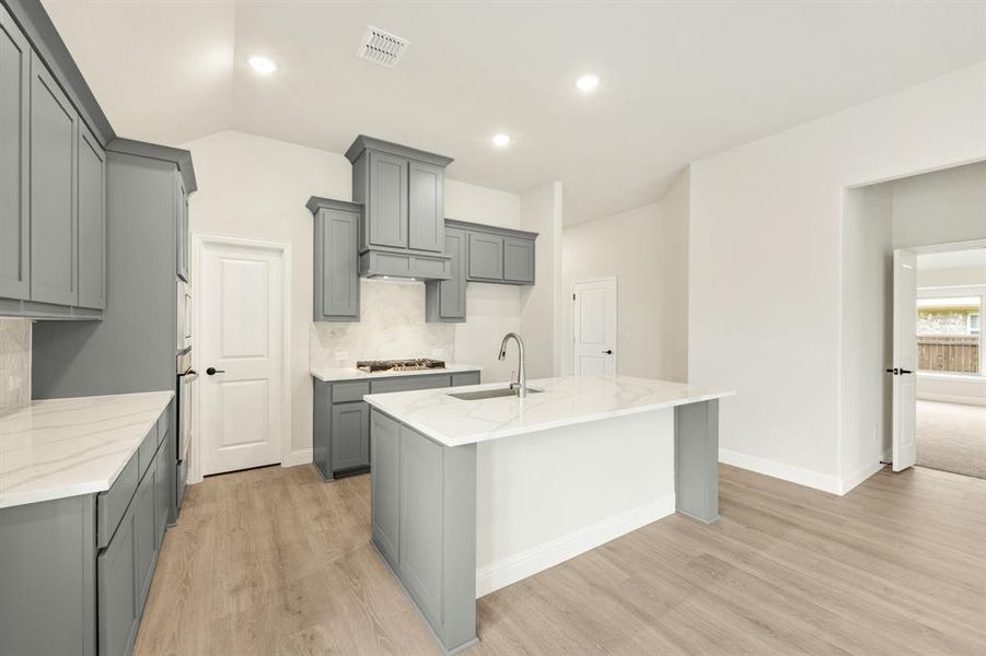 Furnished interior view inside a new home in Sunset Ridge, Alvarado (Image 6).