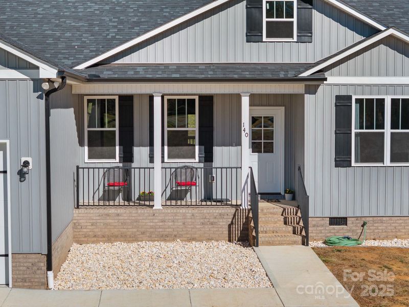 Exterior details and patio area of a home in , Salisbury (Image 19).