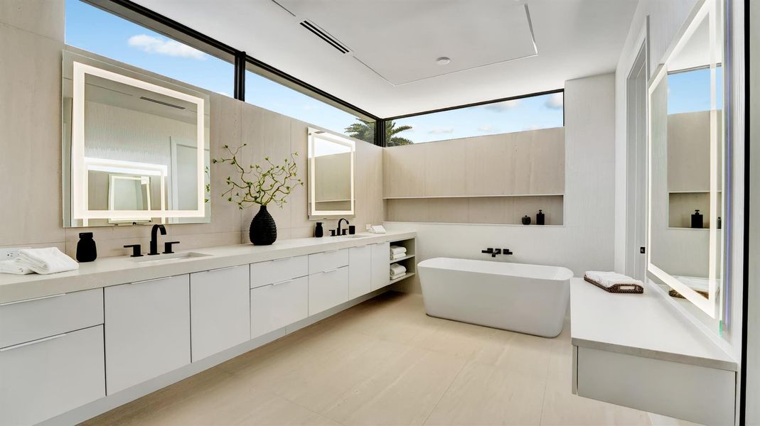 Furnished interior view inside a new home in , Boca Raton (Image 5). Furnished interior view inside a new home in , Boca Raton (Image 5).