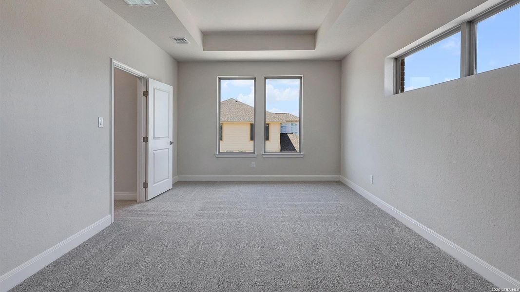 Spacious, unfurnished interior of a new home in Kallison Ranch, San Antonio (Image 14). Spacious, unfurnished interior of a new home in Kallison Ranch, San Antonio (Image 14).