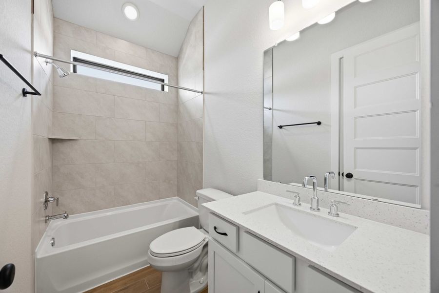 Furnished interior view inside a new home in Austin Point, Richmond (Image 10).