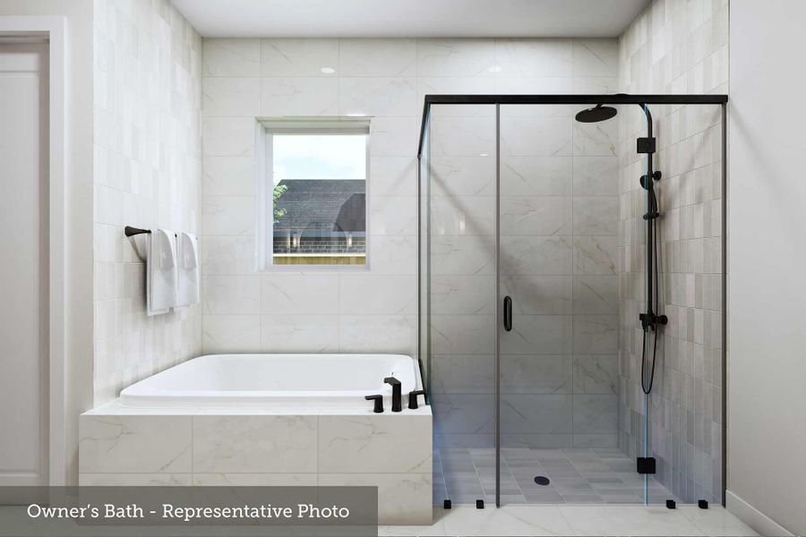 Owner's Bath - Representative Photo Owner's Bath - Representative Photo