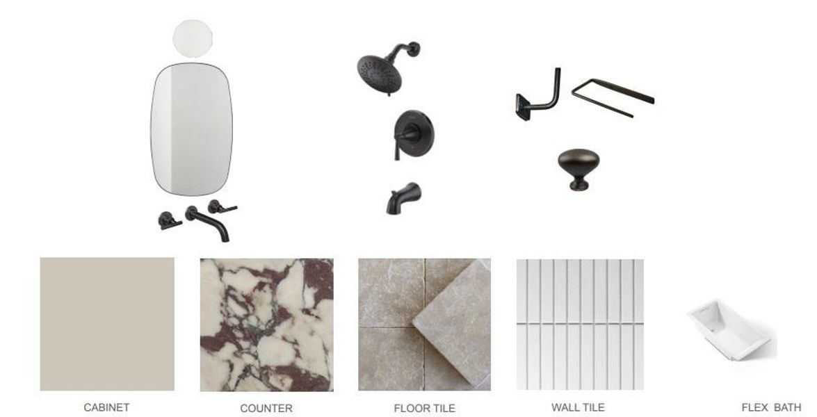 View of a document with a collage of images