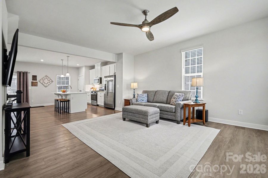 Furnished interior view inside a new home in , Gastonia (Image 10).