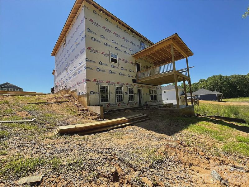 In-progress construction of a new home in Lauren Pines, York, SC (Image 24).