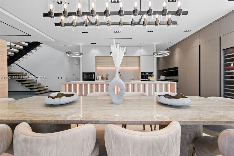 Furnished interior view inside a new home in , Fort Lauderdale (Image 45).