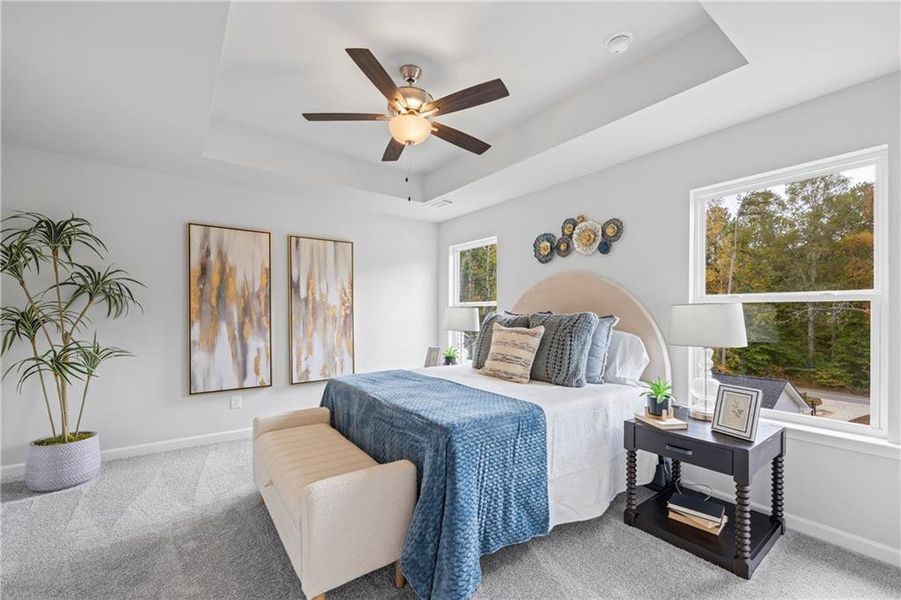 Furnished interior view inside a new home in , Crawford (Image 8).