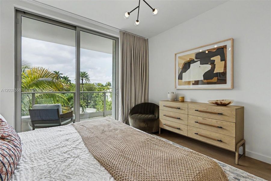 Furnished interior view inside a new home in 2200 Brickell, Miami (Image 11). Furnished interior view inside a new home in 2200 Brickell, Miami (Image 11).
