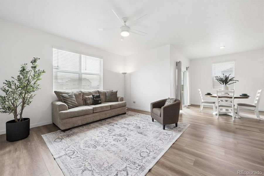 Furnished interior view inside a new home in Timberleaf, Thornton (Image 13). Furnished interior view inside a new home in Timberleaf, Thornton (Image 13).