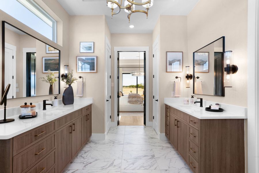 Furnished interior view inside a new home in Feathergrass, Georgetown (Image 28).