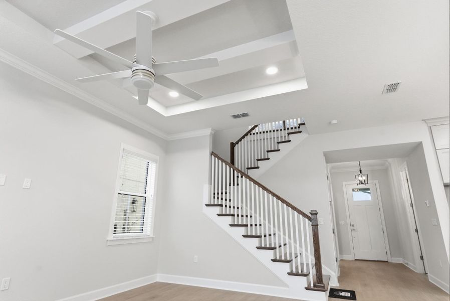 Representative unfurnished interior of a home built from the Bayview by SeaGate Homes in Beachview Cove, Ormond Beach (Image 59).