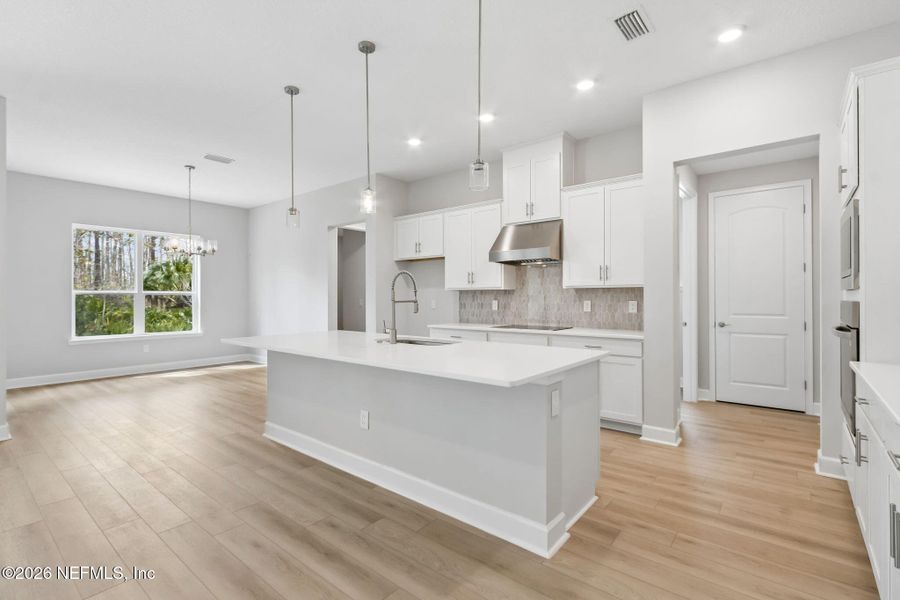 Furnished interior view inside a new home in Sandy Ridge, Yulee (Image 12).