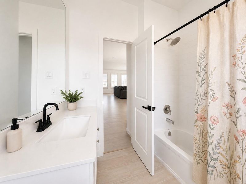 Virtually Staged- Bathroom