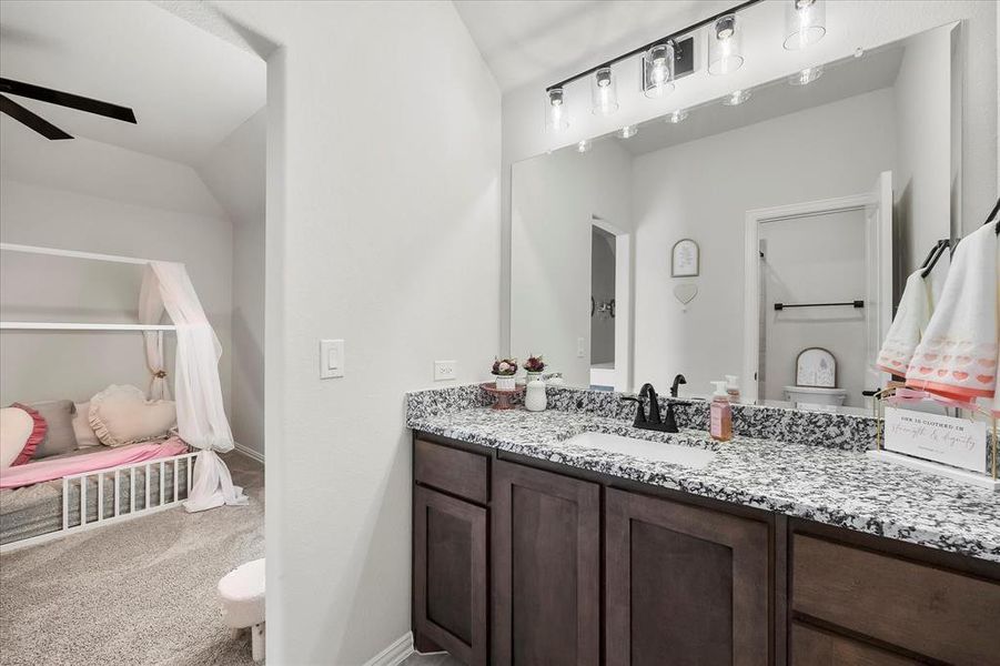 Furnished interior view inside a new home in Sonoma Verde, McLendon-Chisholm (Image 16).
