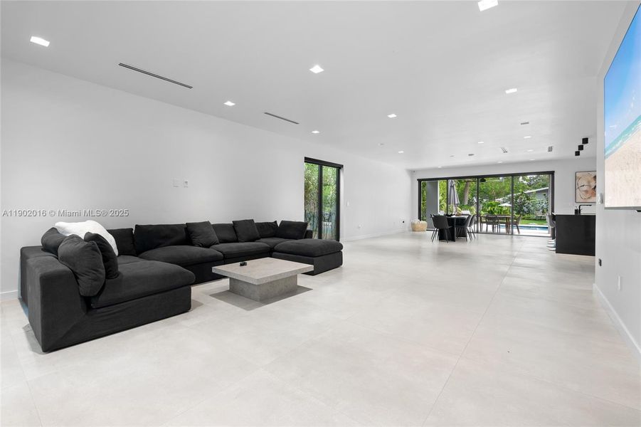 Furnished interior view inside a new home in , Miami (Image 6). Furnished interior view inside a new home in , Miami (Image 6).