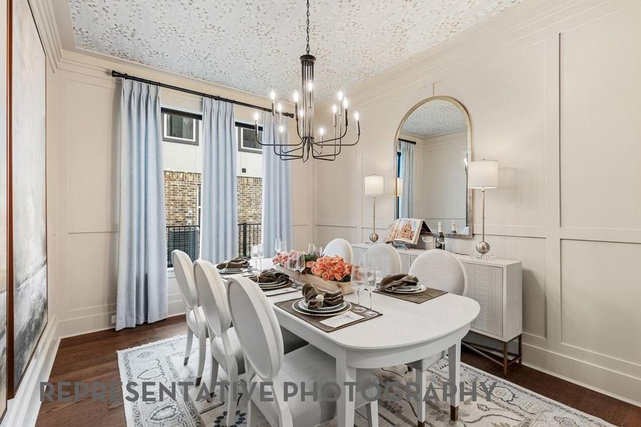 Furnished interior view inside a new home in Jordan Ranch, Fulshear (Image 30).