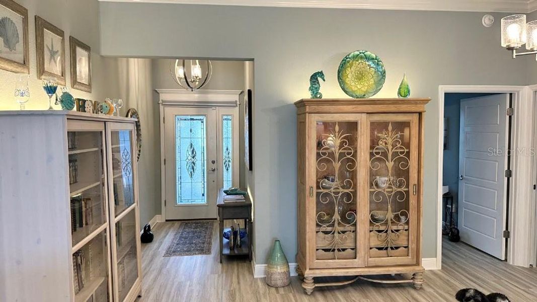 Furnished interior view inside a new home in , Okahumpka (Image 17). Furnished interior view inside a new home in , Okahumpka (Image 17).