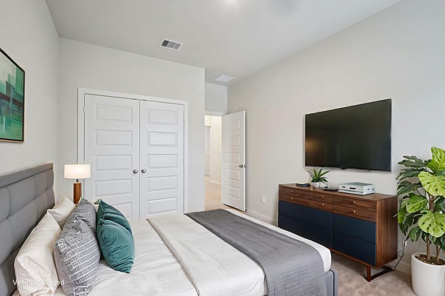 Furnished interior view inside a new home in Pinewood Trails - City Series, Atascocita (Image 15).