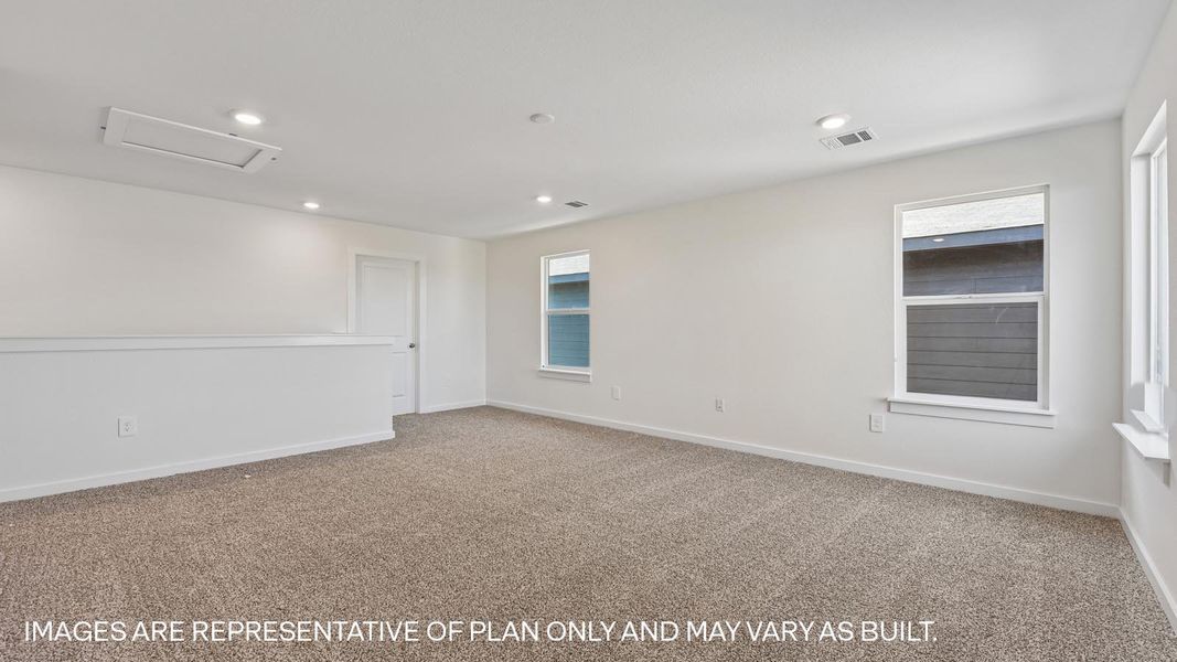 Spacious, unfurnished interior of a new home in Frontier, Mustang Ridge (Image 21).