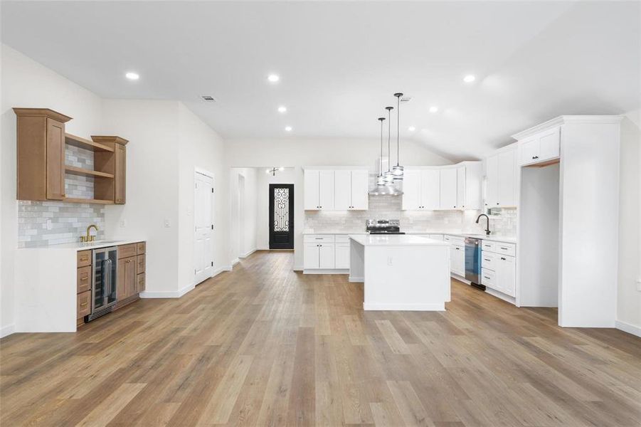 Furnished interior view inside a new home in , Dallas (Image 6).