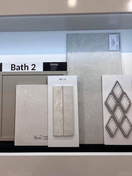 Secondary bath selections.